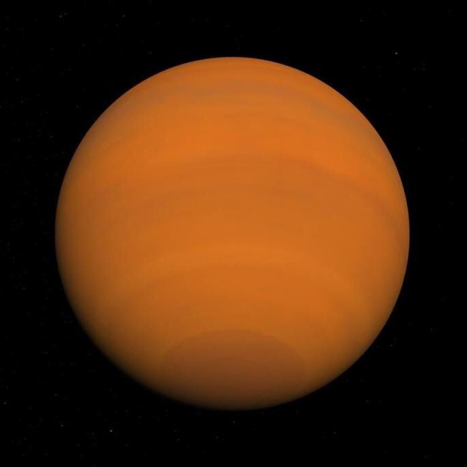 This giant gas planet is as fluffy and puffy as cotton candy